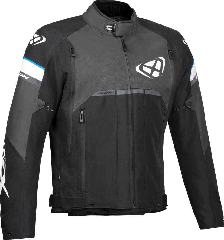 IXON ALLROAD Moto Hombre Textil Chaqueta Negro Antracita Azul