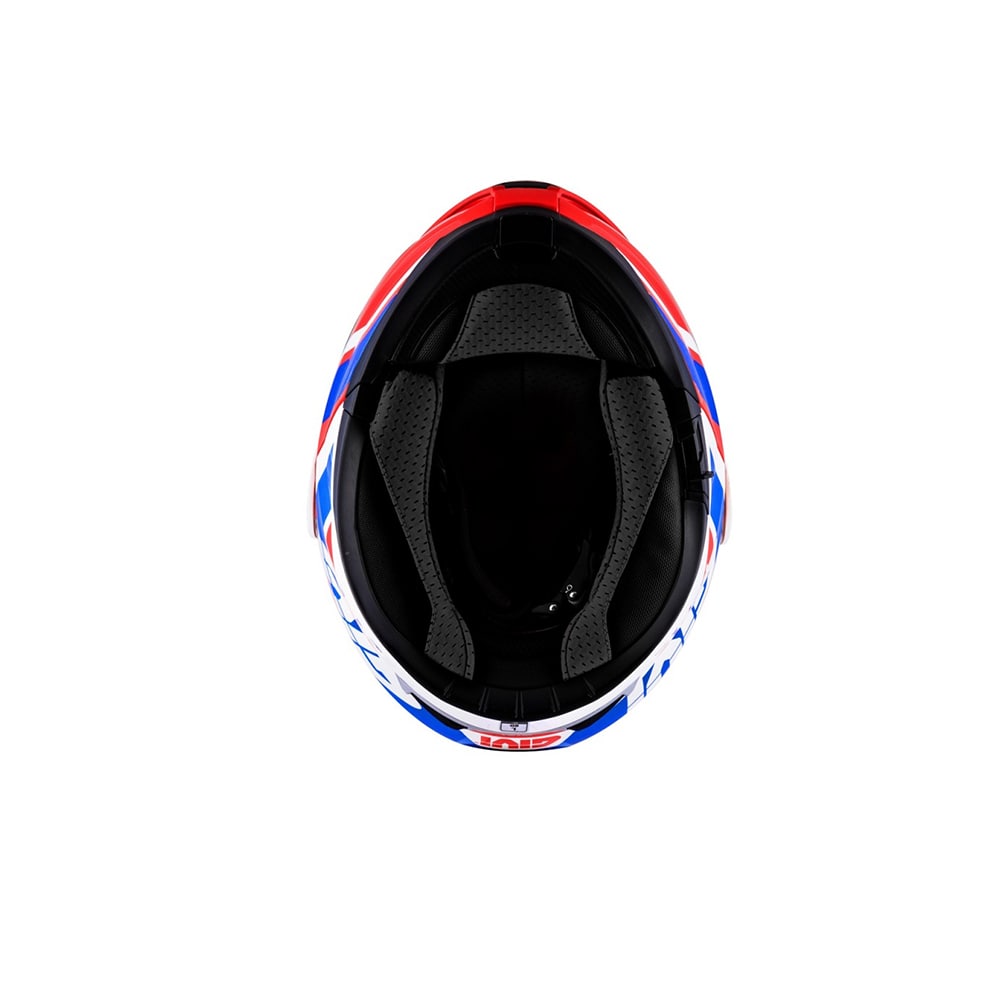 CASCO GIVI MOD X.33 Cañón C PL.D DIVISIÓN BLANCO ROJO