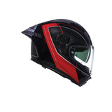 NOLAN N60-6 SPORT MESMERICO 342 INTEGRAL CASCO NERO ROSSO