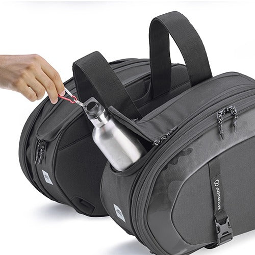 Kappa DR05 Soft Bag universales motocicleta Alforjas laterales par 40 l