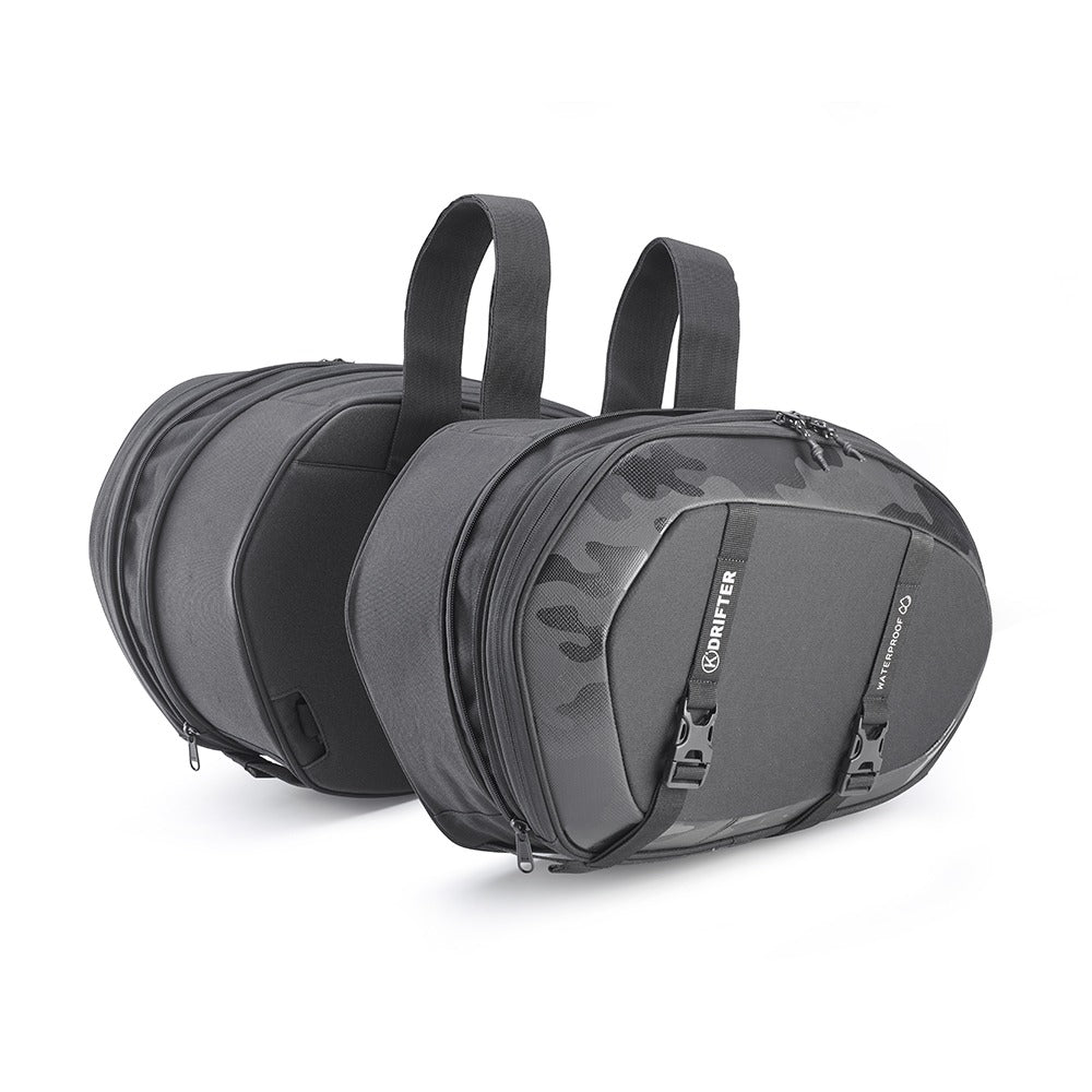 Kappa DR05 Soft Bag universales motocicleta Alforjas laterales par 40 l