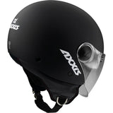 AXXIS OF501B SQUARE S SOLID A1 CASCO DE MOTO NEGRO MATE