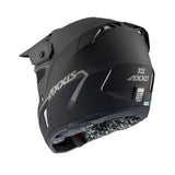 AXXIS MX803B WOLF S SOLID A1 CASCO DE MOTO MATE