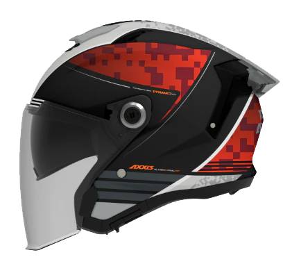 AXXIS OF516SV BLAZER SV PIXELART B15 CASCO DE MOTO BRILLO