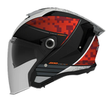 AXXIS OF516SV BLAZER SV PIXELART B15 CASCO DE MOTO BRILLO