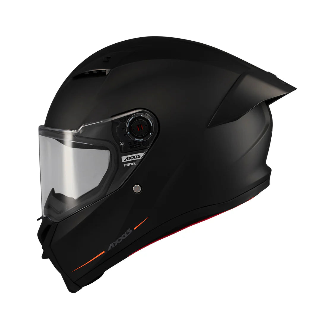 AXXIS FF132 FENIX SOLID A1 CASCO DE MOTO NEGRO MATE – SECURTEX MOTOR S ...