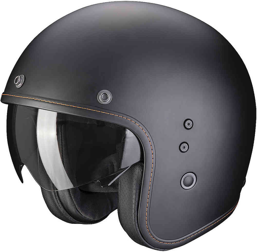 SCORPION BELFAST EVO SOLID Abierto Casco Negro mate - CASCO