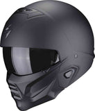 SCORPION EXO-COMBAT II SOLID Casco Abierto Negro Mate - CASCO