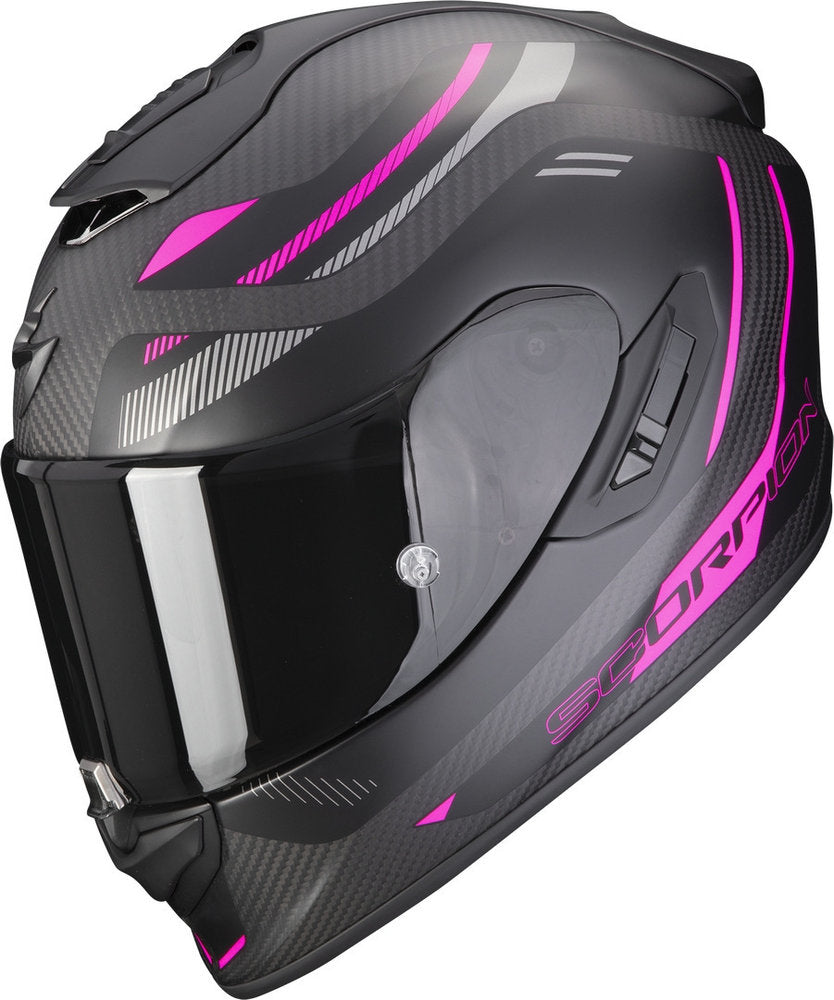 SCORPION - EXO 1400 EVO CARBON AIR KYDRA Matte Black-Pink