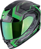 SCORPION EXO-1400 EVO II AIR LINART Black-Green