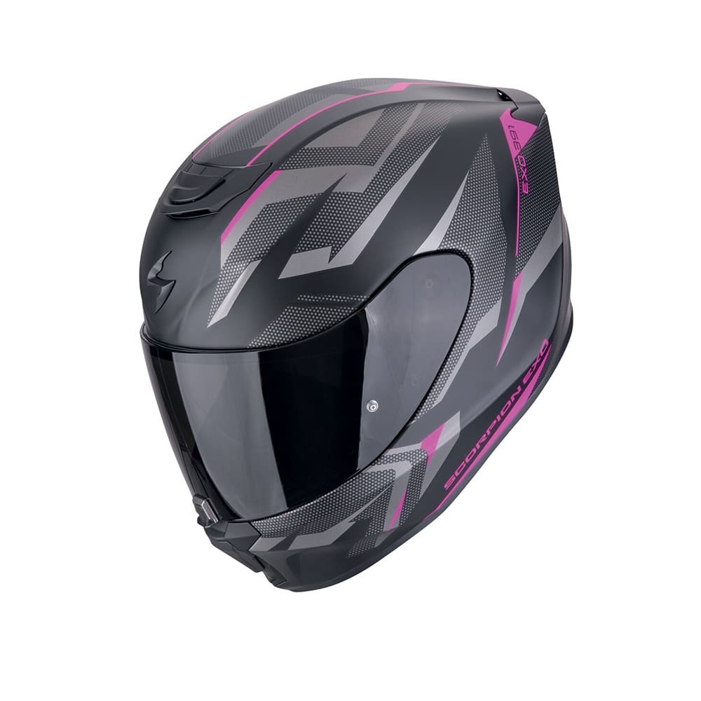 SCORPION CASCOS INTEGRALES EXO-391 AAXO NEGRO MATE ROSA