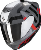 SCORPION CASCOS INTEGRALES EXO-391 AROK GRIS ROJO NEGRO