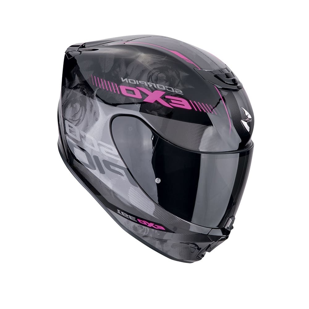 SCORPION CASCOS INTEGRALES EXO-391 AVA NEGRO ROSA