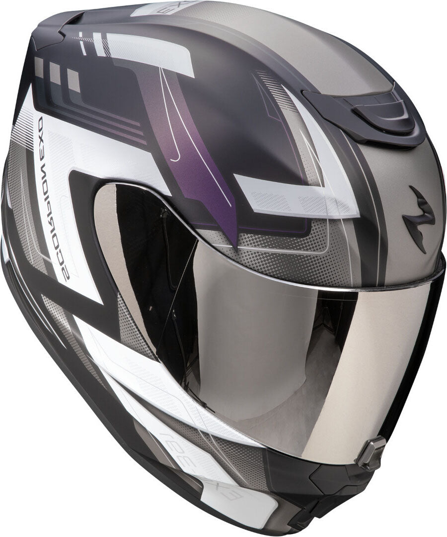 SCORPION FULL-FACE HELMET EXO-391 CAPTOR MATTE BLACK CHAMELEON