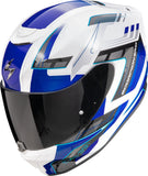 SCORPION EXO-391 CAPTOR Blanc-Bleu