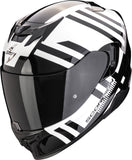 SCORPION CASCOS INTEGRALES EXO-520 EVO AIR BANSHEE BLANCO PERLA NEGRO