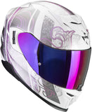 SCORPION CASCOS INTEGRALES EXO-520 EVO AIR FASTA BLANCO-MORADO