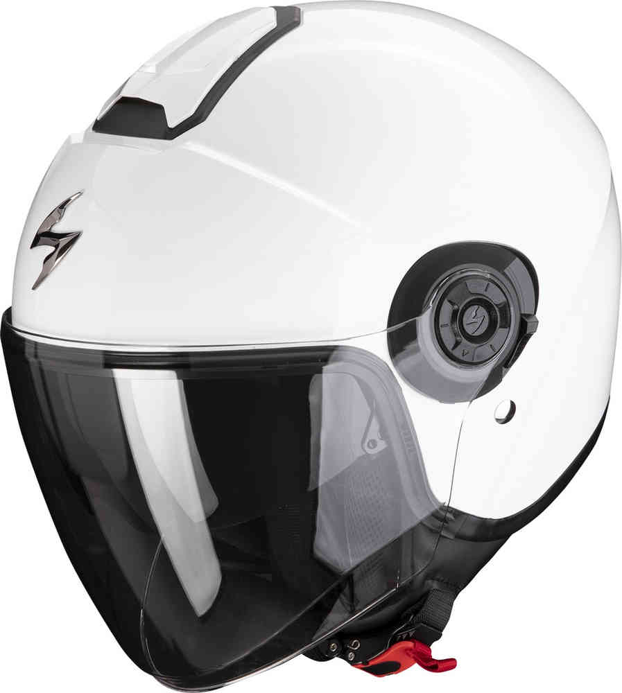SCORPION EXO-CITY II SOLID Abierto Urbano Jet Casco Blanco - CASCO
