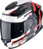 SCORPION CASCOS INTEGRALES EXO-GT SP AIR SOLID BLANCO NEGRO ROJO 
