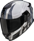 SCORPION CASCOS INTEGRALES EXO-GT SP AIR TOURADVEN BLANCO PERLA PLATA