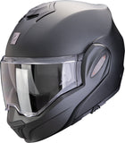 SCORPION Exo-Tech Evo Pro Solid Casco Modular Negro Pearl Mate - CASCO