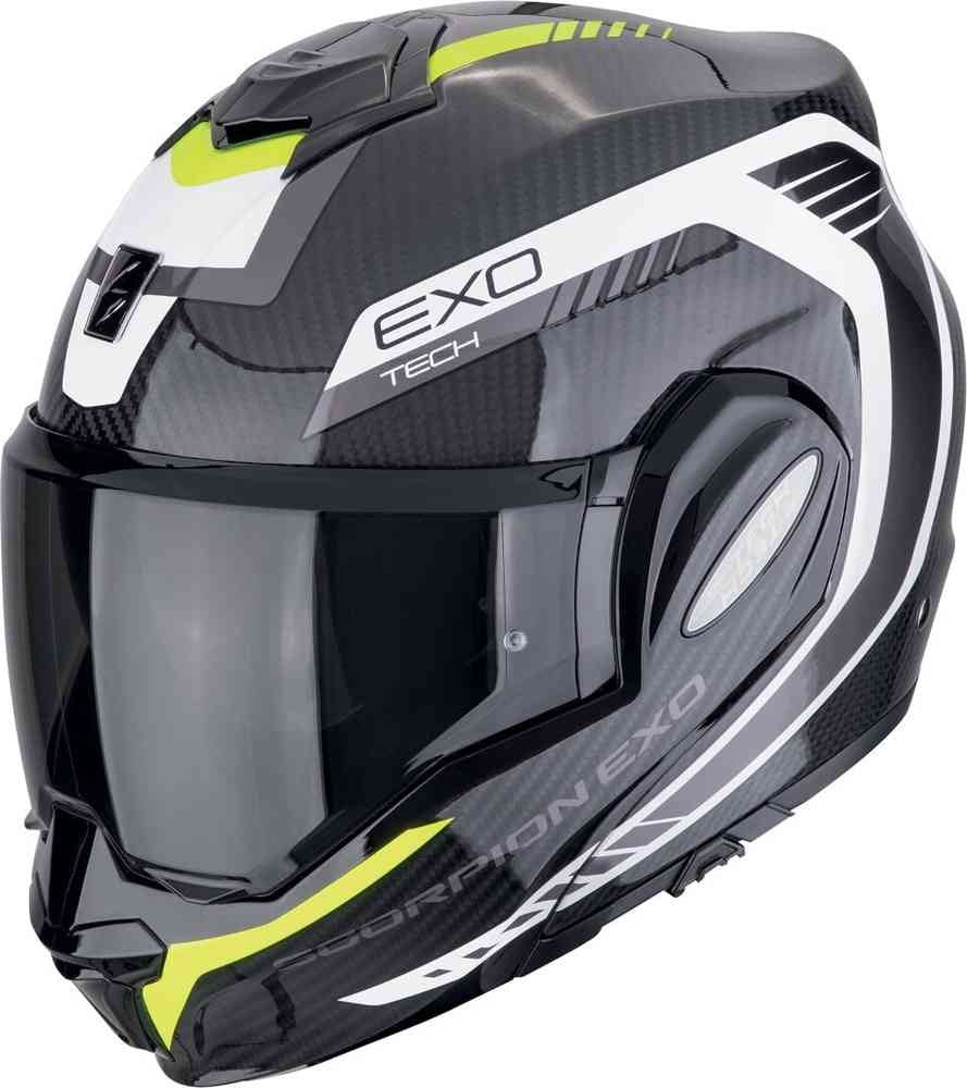SCORPION EXO Tech Evo Carbon Cosy Turismo Casco Modular - CASCO