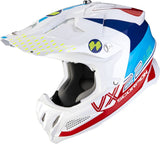 SCORPION - VX 22 AIR ARES Weiß-blau-rot