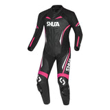 SHUA INFINITY MONO 1 PEÇA FEMININO PRETO BRANCO ROSA