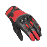 BELA - Guantes Textil Daring Man Rojo/Negro
