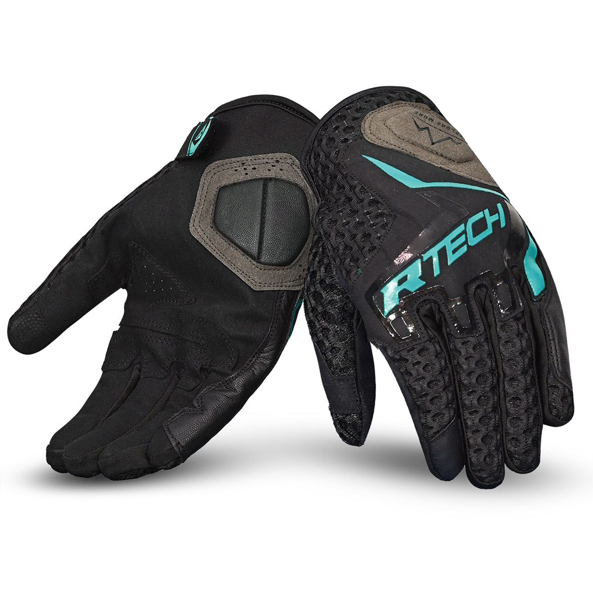R-Tech  Ride Pro Lady Guantes De Verano Negro/Turquoise