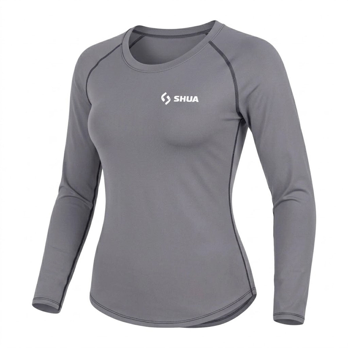 CHEMISE GRISE INTÉRIEURE POUR FEMME SHUA CORE