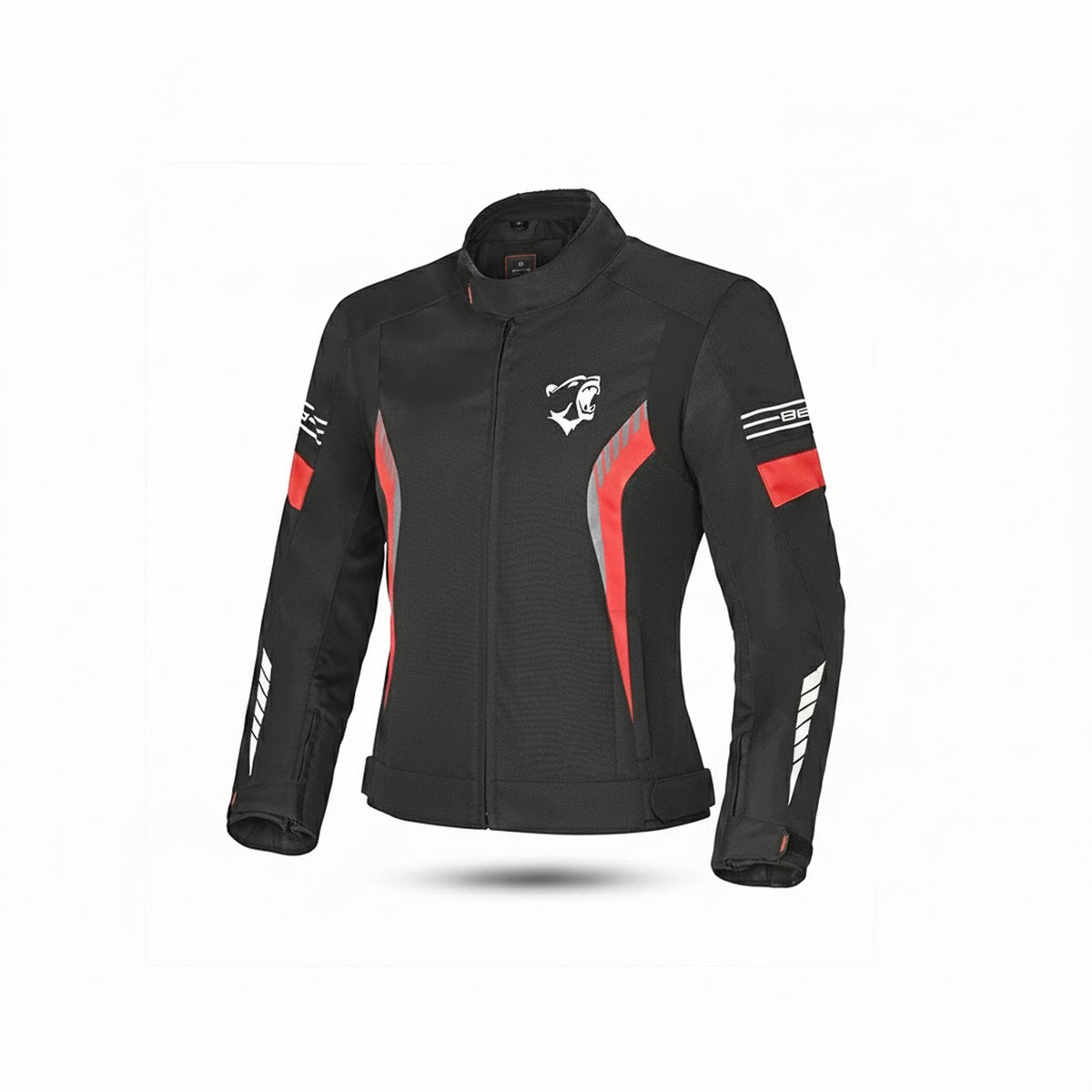 BELA BRADLEY CHAQUETA TAXTILE MUJER NEGRO ROJO