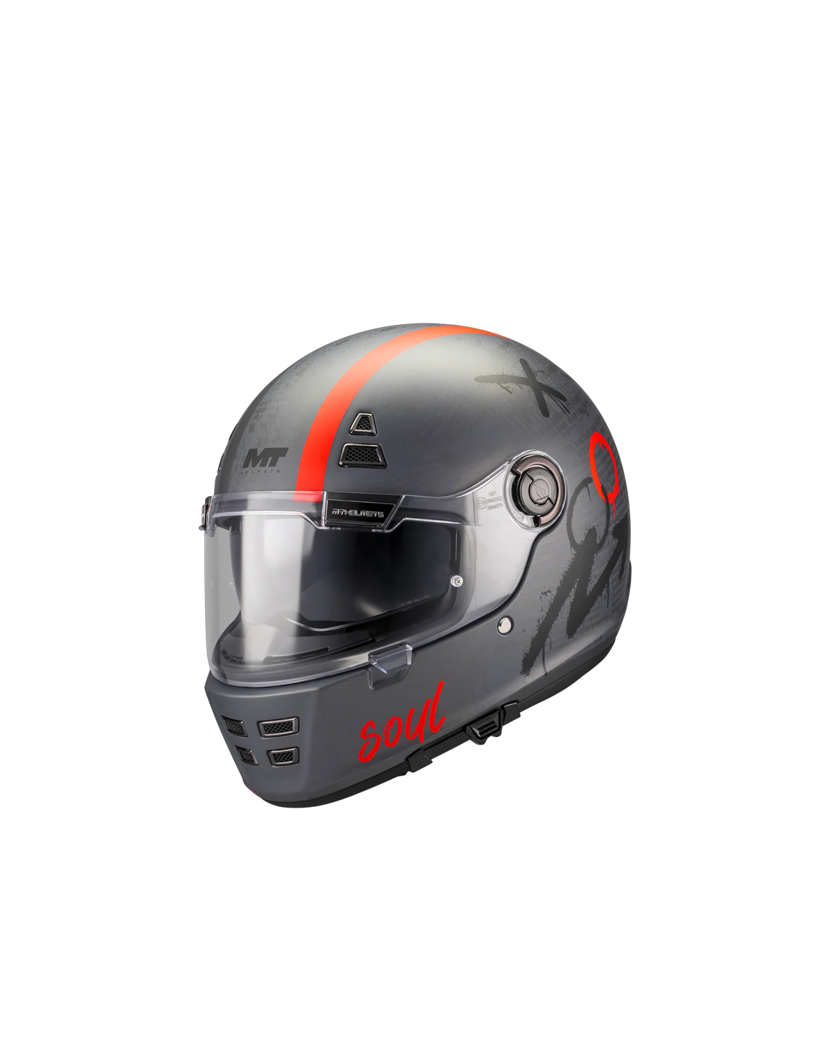 CASQUE MT FF119SV JARAMA SV PAPERCUT C15 MAT