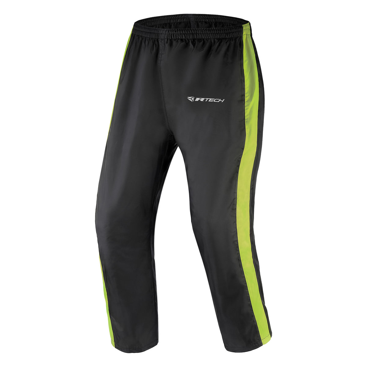 R-TECH-IMPERMEABLE PANTALÓN RAIN TRACKER NEGRO/AMARILLO FLUOR