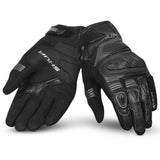 SHUA Proton Guantes De Moto Negro Gris