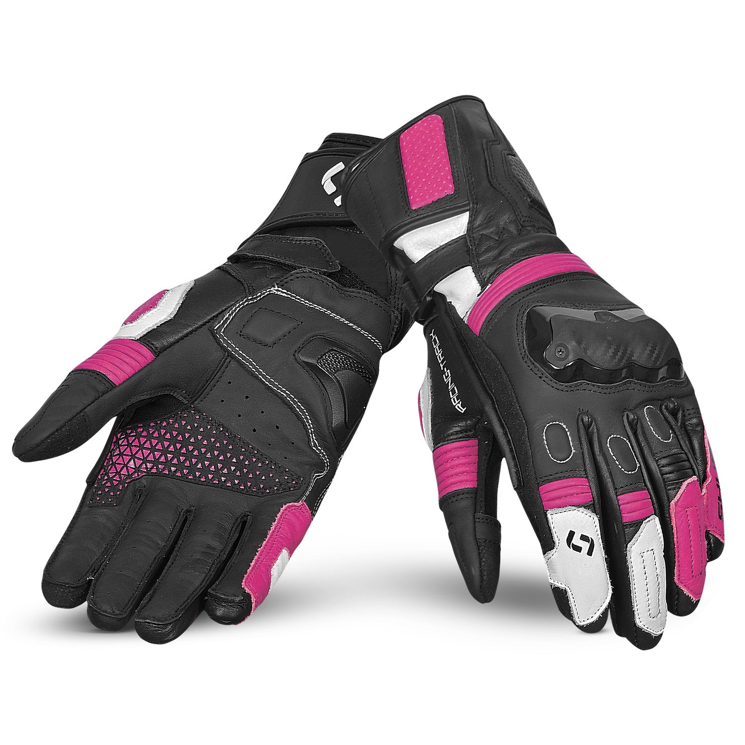 SHUA RANGER PRO GUANTES MUJER NEGRO BLANCO FUSHIA