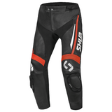 SHUA INFINITY PANTALON DE MOTO NEGRO ROJO