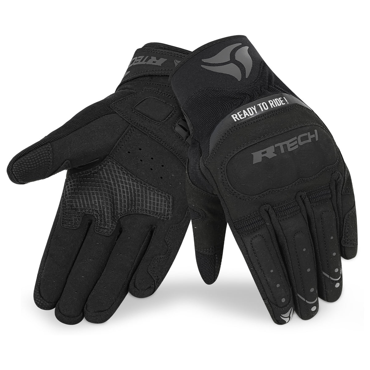 Luvas R-TECH MOTO FLEX pretas