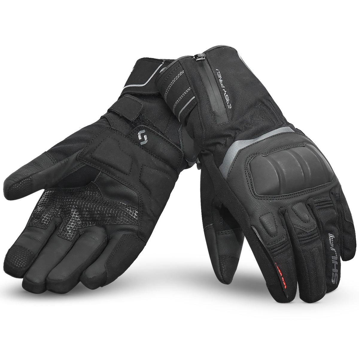 SHUA Thermal Thaw Guantes Negro Gris