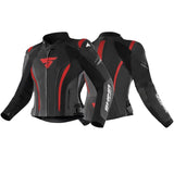 SHIMA MIURA 2.0 JACKE SCHWARZ ROT