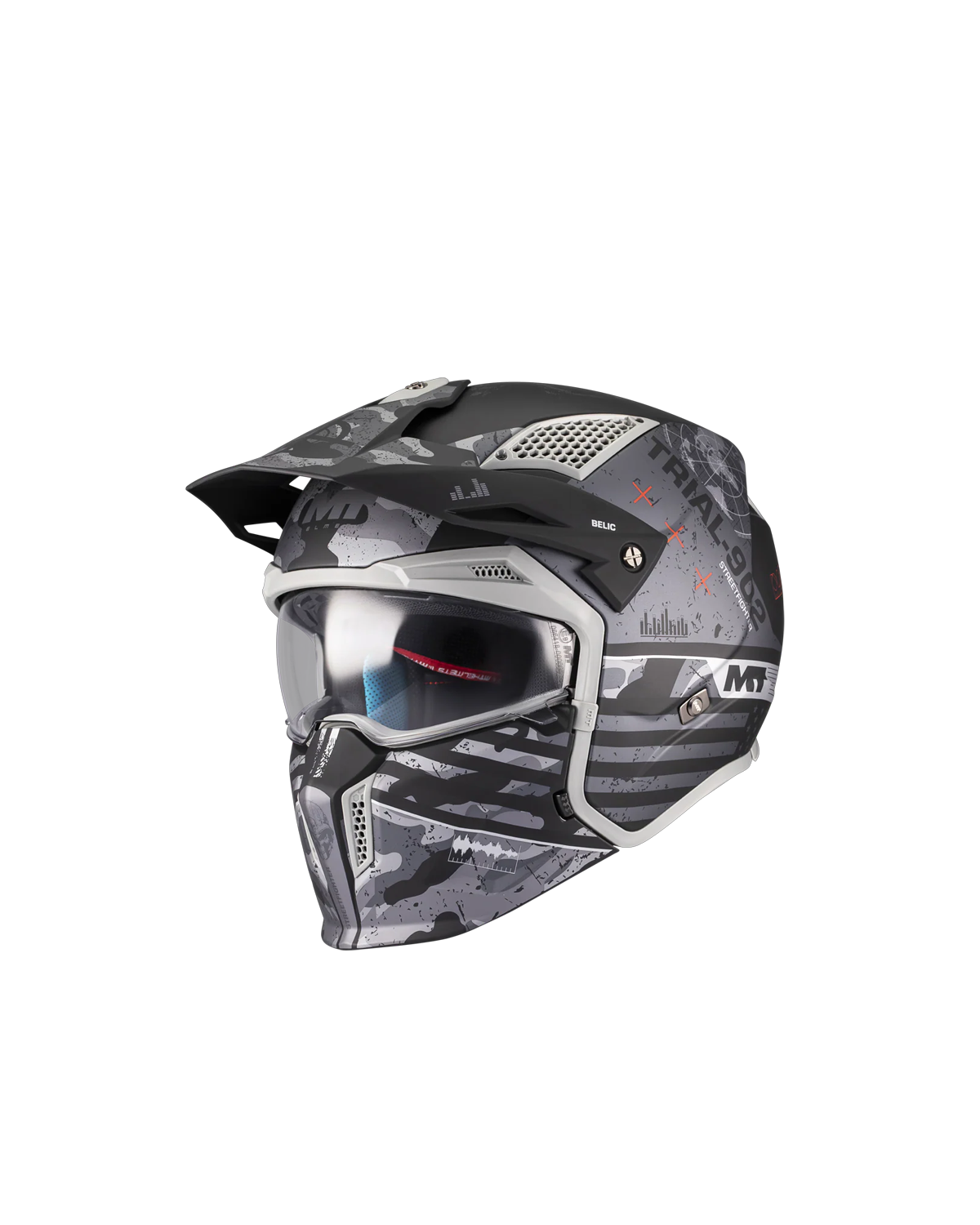 Capacete MT TR902B SV Streetfighter SV S Belic B2 Fosco