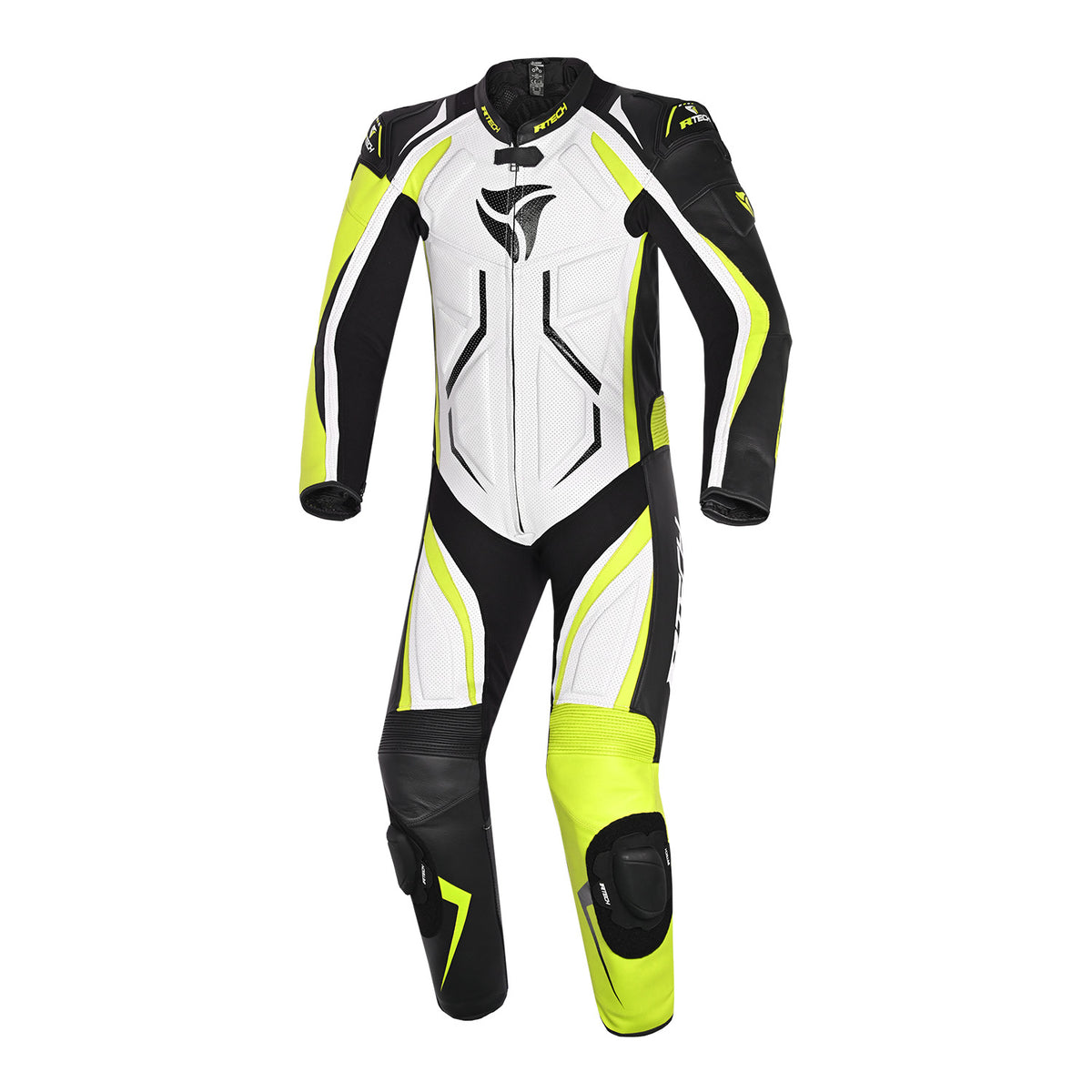 R-TECH Mono 1 PC Defender GP BLANCO NEGRO AMARILLO FLOU