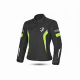 BELA BRADLEY MUJER  MOTO CHAQUETA NEGRO AMARILLO FLOUR