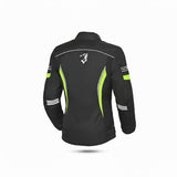 BELA BRADLEY MUJER  MOTO CHAQUETA NEGRO AMARILLO FLOUR