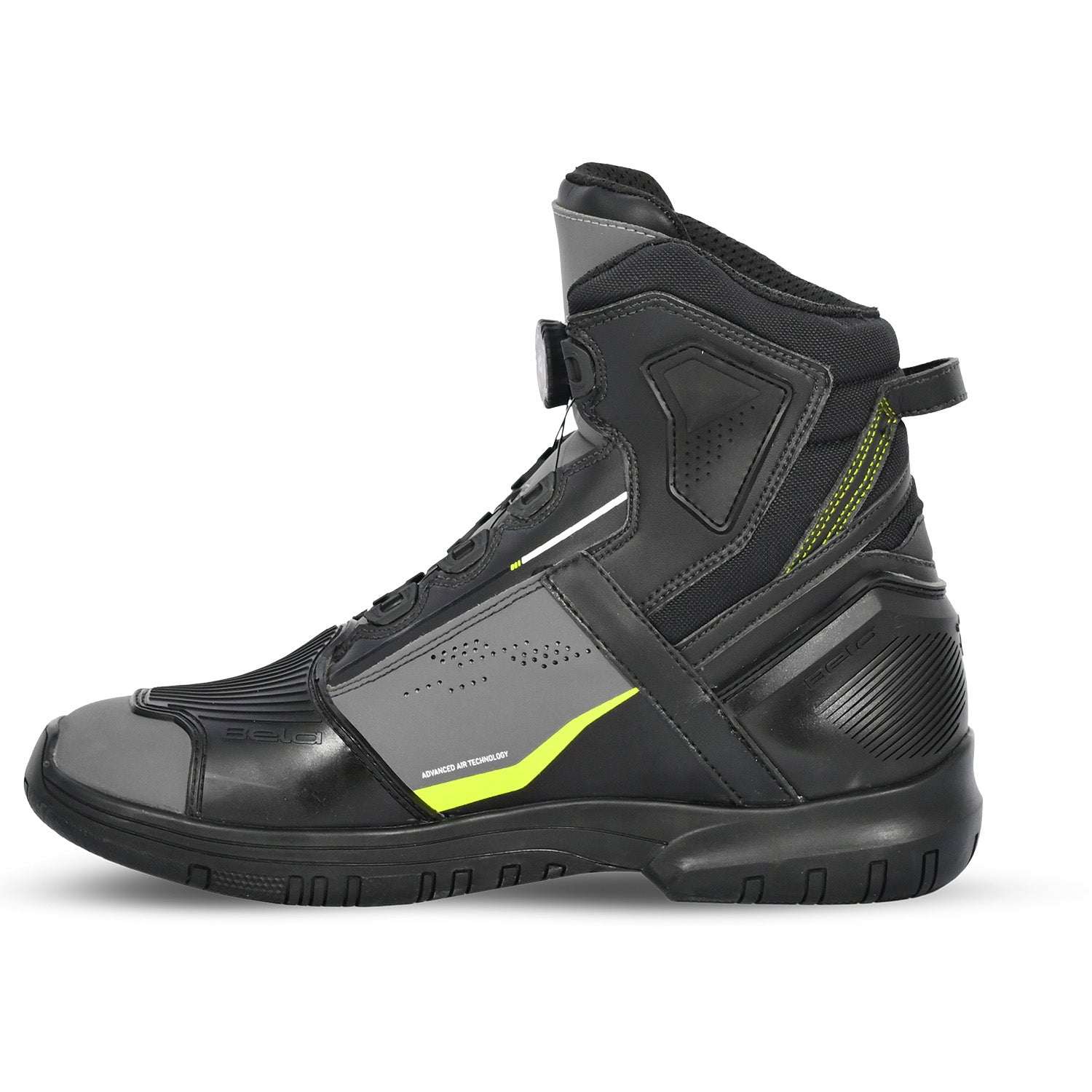 BELA EXTREME FORCE URBAN BOTAS NEGRO GRIS AMARILLO