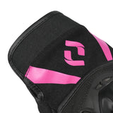 SHUA SHOT GUANTE DE MOTO TEXTILE LADY NEGRO ROSA