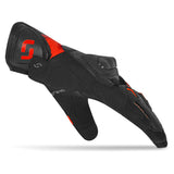 SHUA Proton Motorradhandschuhe Schwarz Rot