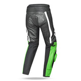 BELA X RACE PANTALON DE HOMBRE PIEL NEGRO BLANCO VERDE