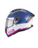 MT CASCO FF126 STINGER 2 CORE A8 BRILLO