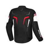 VESTE DE MOTO ENFANT BELA SPRINTER EN TEXTILE NOIR ROUGE